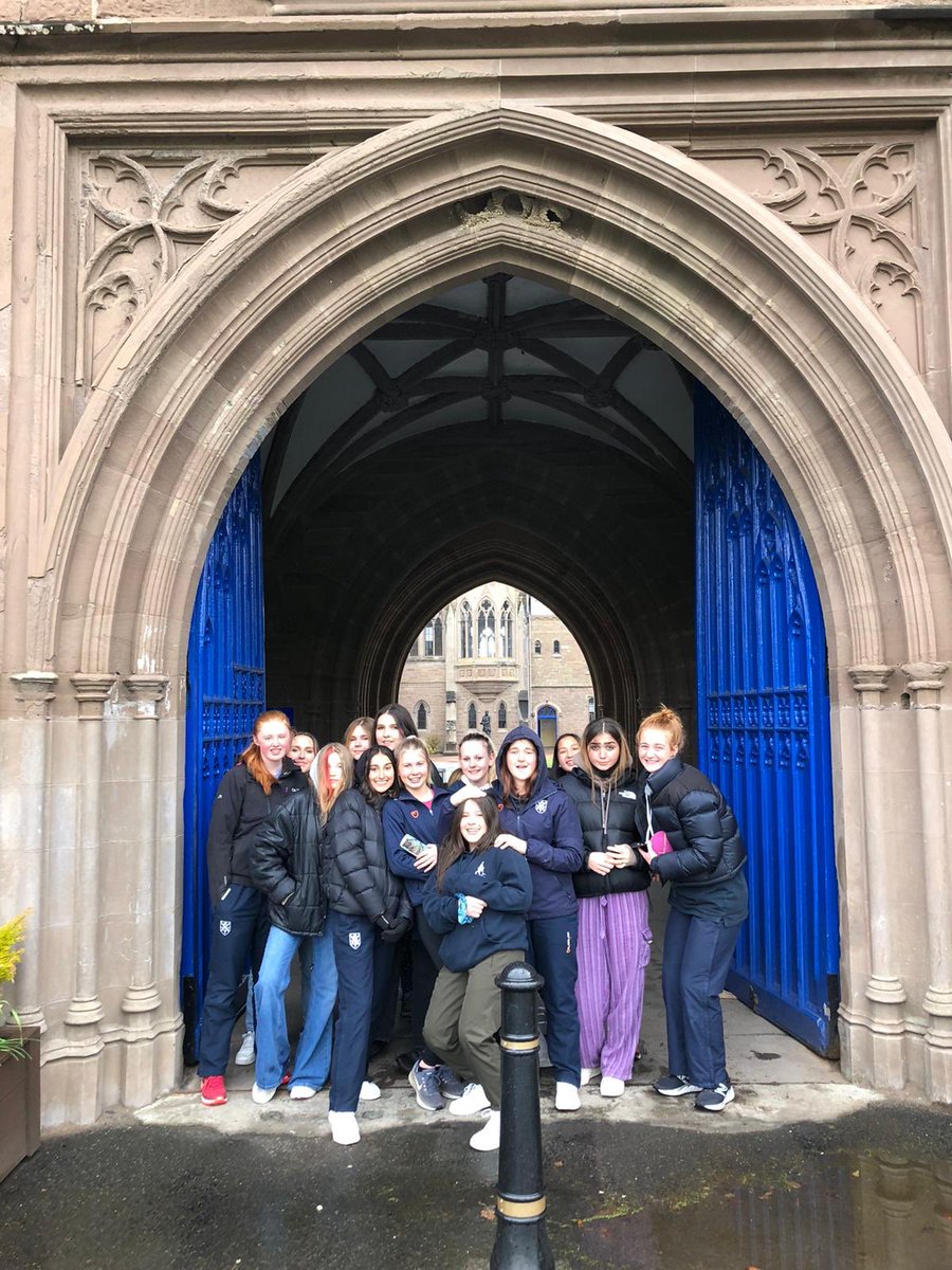 GlenalmondColl's tweet photo. Here are our Fourth Form girls ready to start their #Coll24 undaunted by a little light sleet! 👏🏃♀️ https://t.co/wd3humyJrb https://t.co/miFTVovJ7b