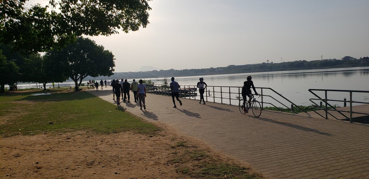 MallamPelliks's tweet photo. Always fun working out at #JabiLake Park and happy with the trend in outdoor activities to keep fit in #Abuja,our beautiful city 
#AbujaTwitterCommunity @EIMnews @ekemma @RunClubAbuja @ChubaEzeks @Yaga_Inspires @buchionyegbule @exerciseworks @PhysiotherapyNG @nigeriaphysio https://t.co/ZDtUGQLpvW