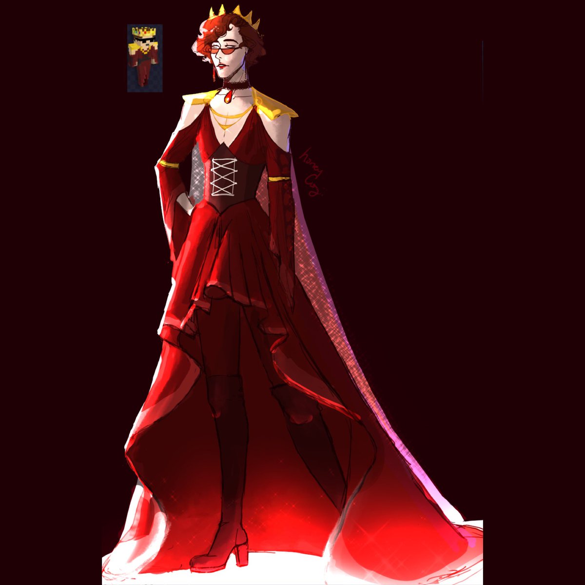 honey_meringue's tweet image. Red banquet @Eret and @Nihaachu designs anyone? :]   Retweet pls

#eretfanart #redBanquetfanart #redbanquet #redbanquetfitcheck #nikifanart #nihachufanart