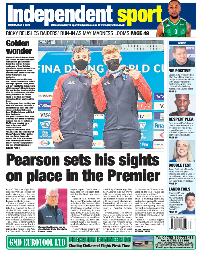 thesundayindy's tweet photo. 🗞️Your latest essential Sunday companion for everything West Country is on sale now.

👷Bristol revival plans
🟢Ten-man Argyle sunk
🟡Gulls keep up promotion bid
➕Opinion, 'Good Times', puzzles, tv and more

In store or online ➡️https://t.co/uBVhMjPG6f https://t.co/LBTo8JtGDc