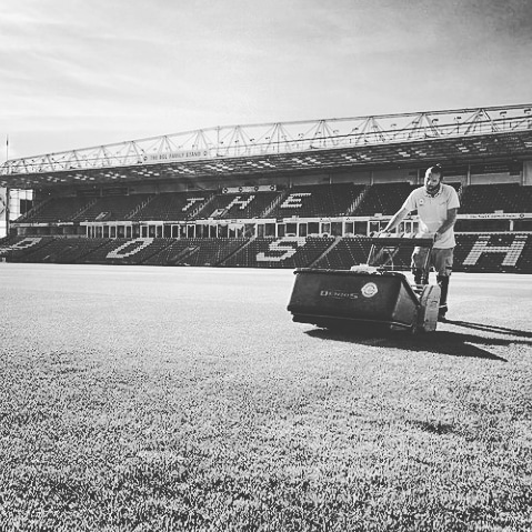 danmilgate's tweet photo. Well that was incredible @theposhofficial @idverdeUK No team more than my team deserve to call themselves Championship after the 18 months weve endured #ForWilliam 💙🤍🌱 https://t.co/4zmHAH0Db3