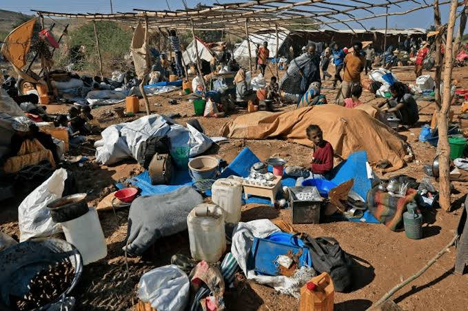GhesheS's tweet photo. US @USAID on the ground in #Tigray estimated that 950,000 to 1.25 million people are inaccessible to humanitarians, it feared could cause famine if aid organizations are not granted unfettered access.π
Stop π« #TigrayFamine #TigrayCantWait β #SmackDown
https://t.co/9yDFiDjBiP https://t.co/rCbhJNv29u