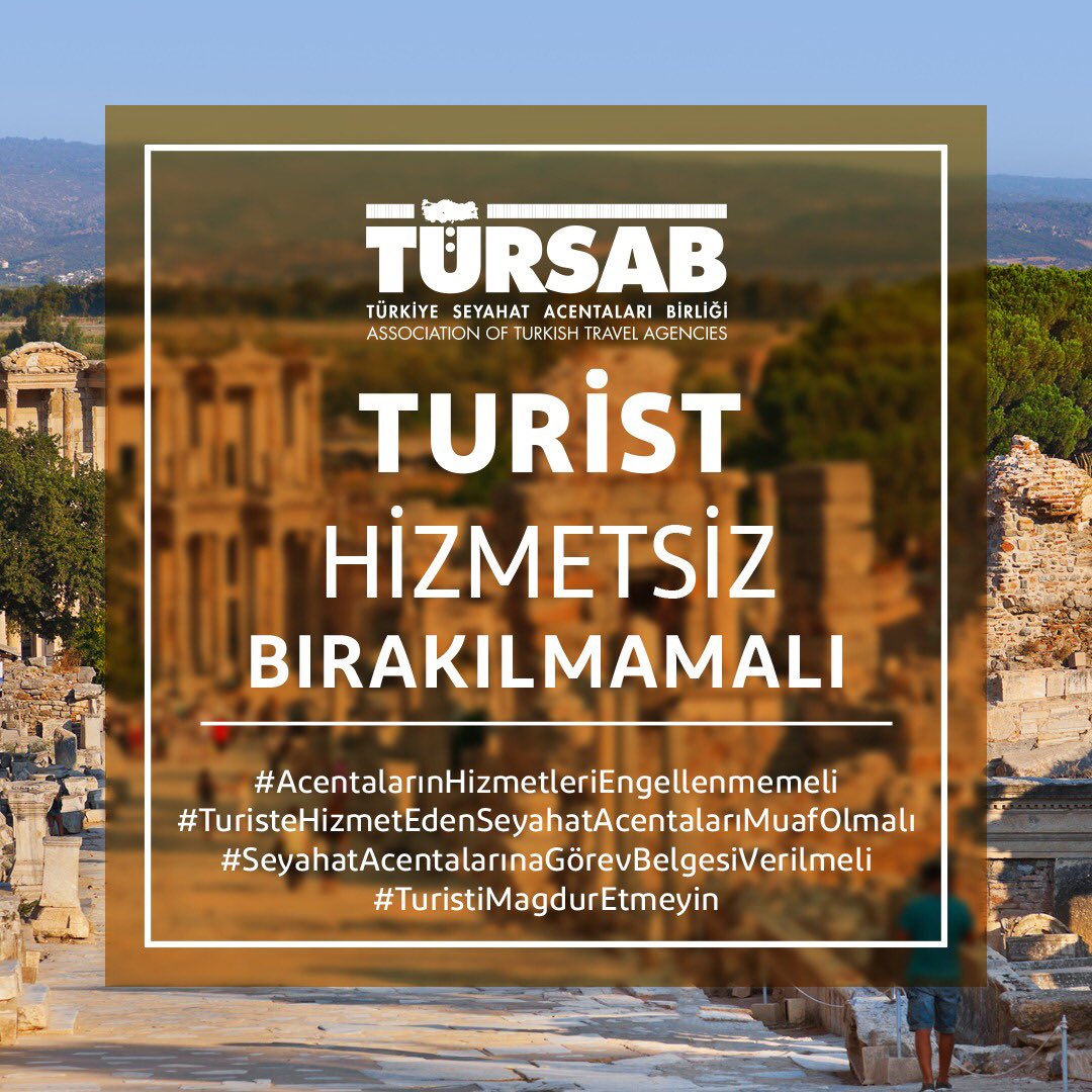 #Acentalarınhizmetleriengellenmemeli#seyahatacentalarımuafolmalı#seyahatacenteleridestekbekliyor#