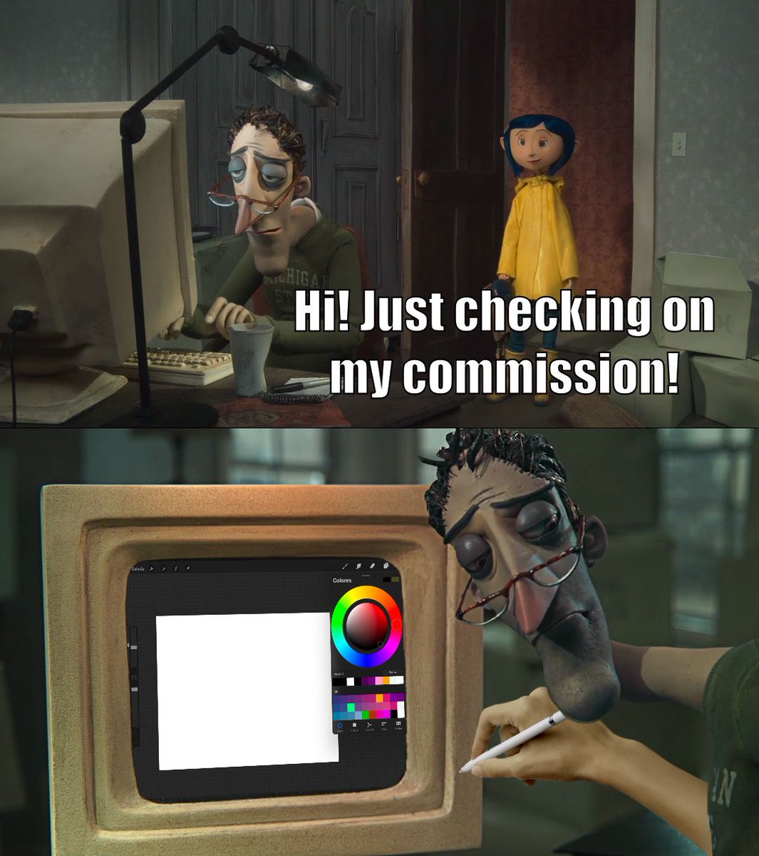 I feel so bad for anyone who’s commissioned me