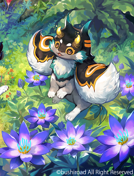 カードファイト!!ヴァンガード、「樹角獣 ズラトロク」の二面図です