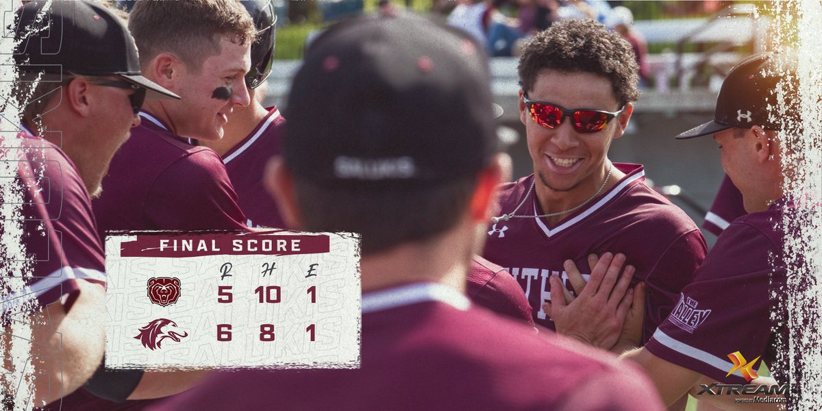 Saluki Baseball (@siu_baseball) on Twitter photo Final | #Salukis overcame a 5-1 deficit in their last at-bat. Five-runs sixth capped by a 3-run go-ahead homer by <a href="/eamartin14/">Evan Martin</a>.
We're 29-12. Final | #Salukis overcame a 5-1 deficit in their last at-bat. Five-runs sixth capped by a 3-run go-ahead homer by <a href="/eamartin14/">Evan Martin</a>.
We're 29-12.