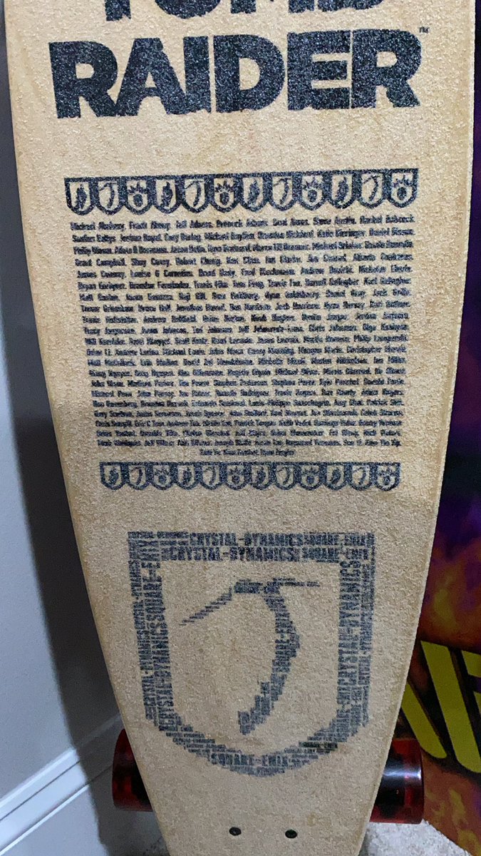 dashvproduction's tweet photo. @ilovegames2600 Detroit Become Human Promotional Press Kit (not the same thing as the collectors edition kit).

And a skateboard made for one of the devs of the Tomb Raider reboot as memento for finishing the game. https://t.co/DiTBmL4vUl