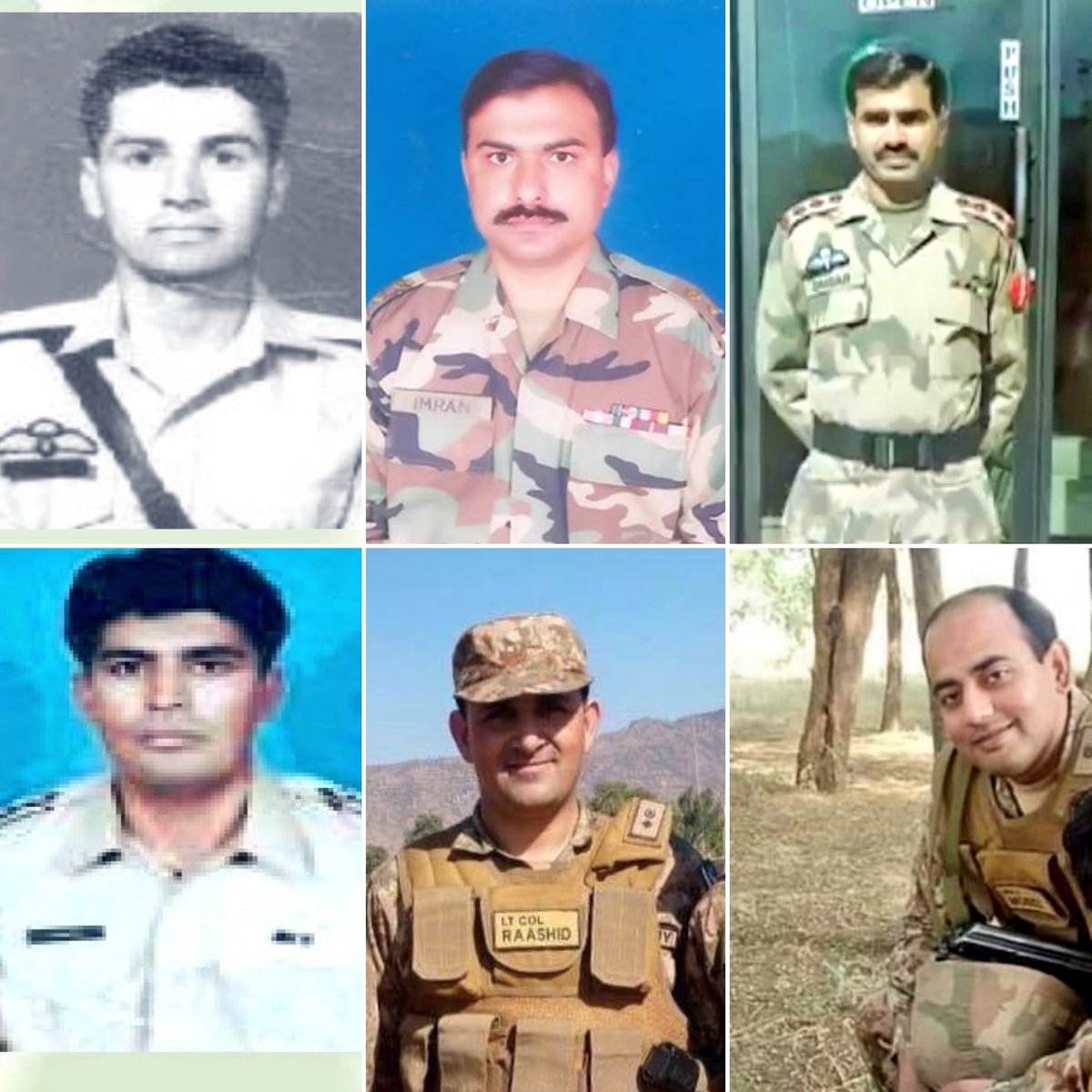 The unsung heroes who martyred in Waziristan while fighting against terrorists. We owe this peace to them.