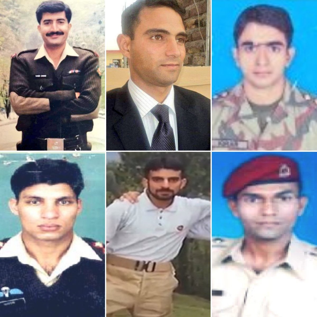 The unsung heroes who martyred in Waziristan while fighting against terrorists. We owe this peace to them.