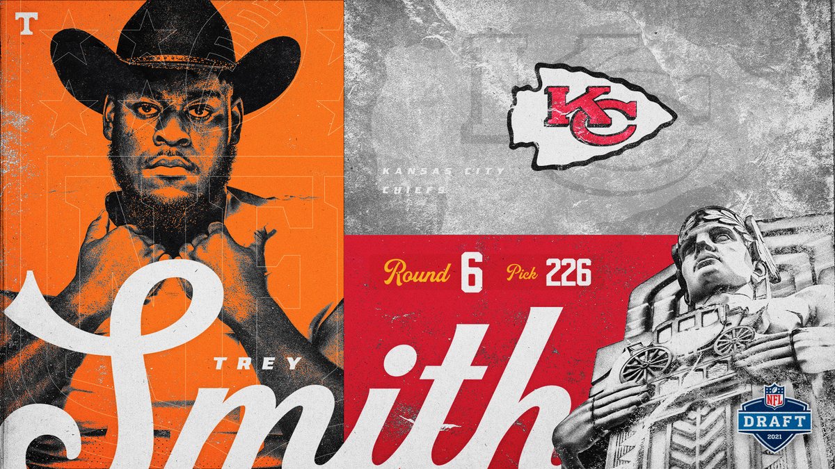 On board with the AFC Champs!

@TreySmith73 has been selected by the <a href="/Chiefs/">Kansas City Chiefs</a>