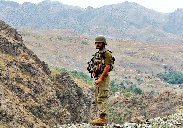 The mountains of Waziristan which were once occupied by TTP terrorists.