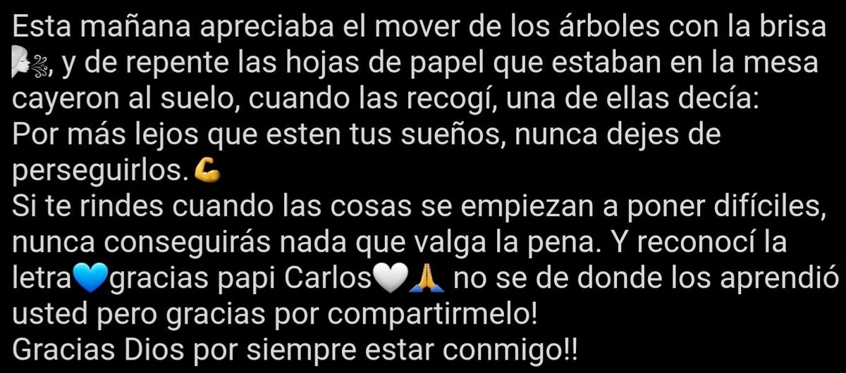 Gracias Dios por siempre estar conmigo🙏🤍