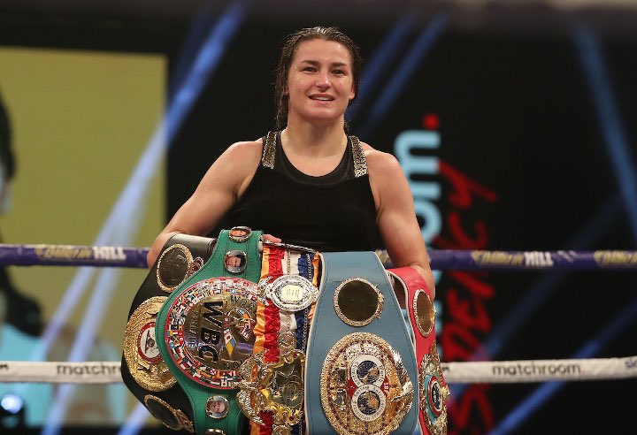 “and still”  🥊  what a champion @KatieTaylor #Undisputed #Undefeated #Irelandsgreatest