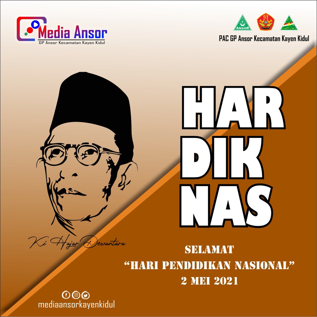 AnsorKayen's tweet photo. Selamat Hari Pendidikan Nasional. https://t.co/tqDaGDV9Pp