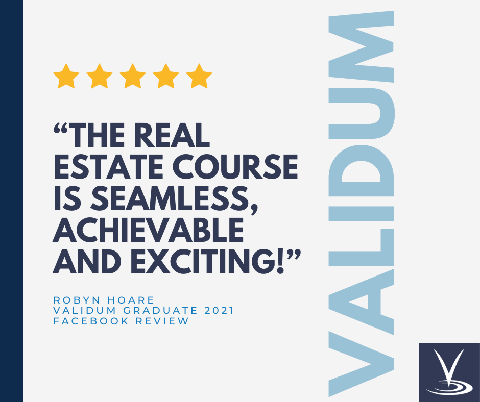 Discover why our Graduates Love studying with Validum Real Estate Training.

#validumfamily #graduate #recommendation #realestate #propertymanager #realestateagent #success #realestatelife #study #job #jobseeker #career #change #jobsearch