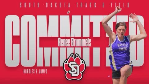 BattleCreek_TF's tweet photo. Congratulations to one of our senior leaders @renee_brummels for signing with the University of South Dakota yesterday. The Coyotes will be well represented by this Bravette next year! https://t.co/7qVcxNBxNL