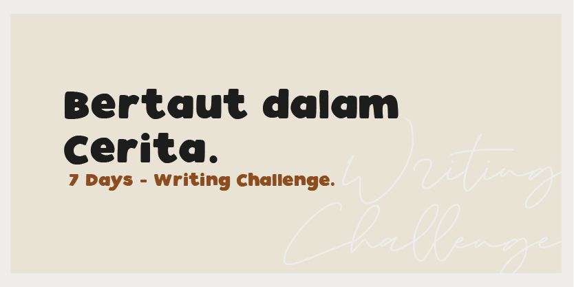 h_thetic's tweet photo. Bertaut dalam Cerita
By Rei.
#bertautdalamcerita #writingchallenge #7dayswritingchallenge https://t.co/9RD49thT94