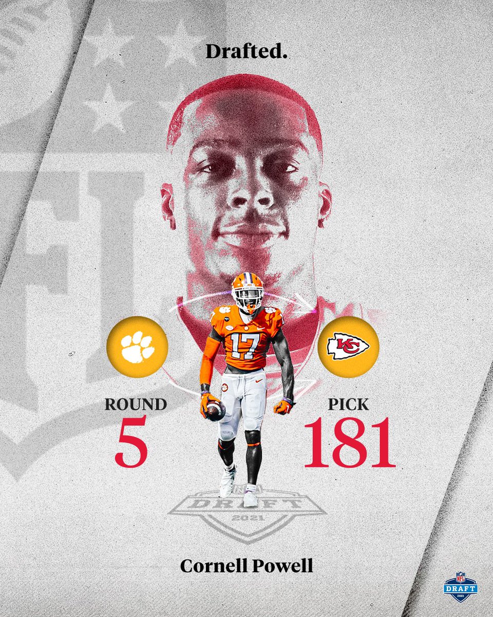 Help us congratulate J.H. Rose graduate, Cornell Powell, for being drafted into the NFL by the Kansas City Chiefs! 🎉 🏈