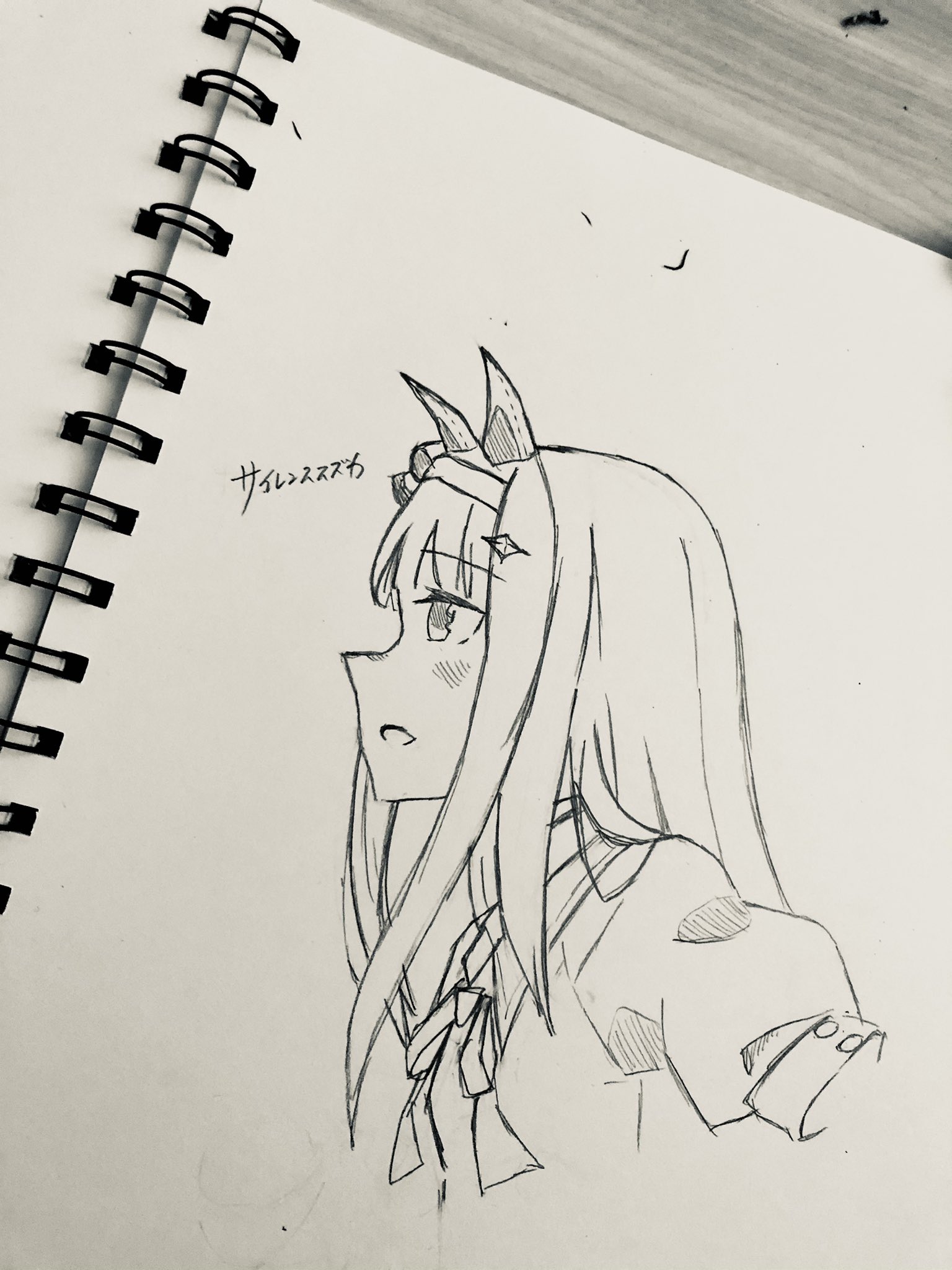 手描きイラスト／原画】ウマ娘 プリティーダービー