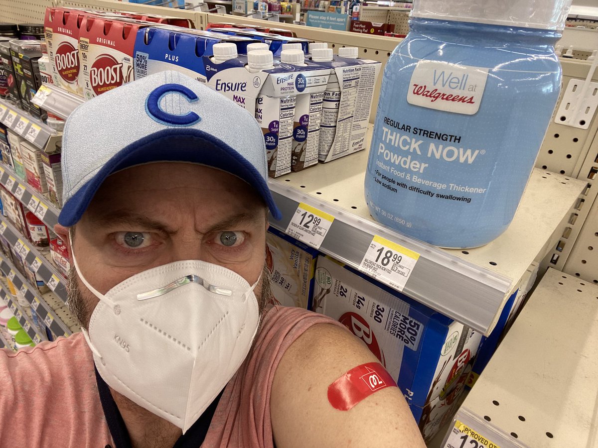 Shot 2 onboard Pfizer style my shit is thick 🇺🇸