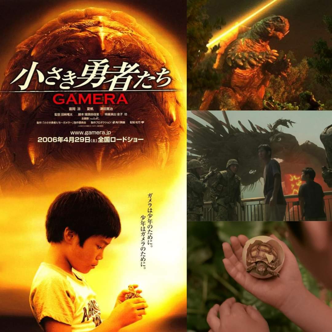 MenAmongMonster's tweet photo. It's been fifteen years since the last #Gamera film, Gamera: The Brave (2006). It's time to bring him back. https://t.co/ZVXTB5ABGl