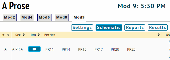 Class A Prose Finals
