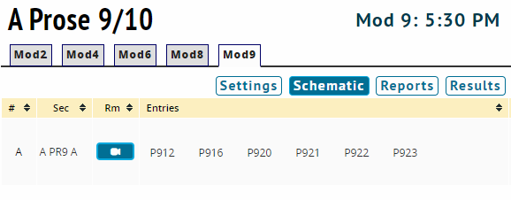 Class A Prose 9/10 Finals