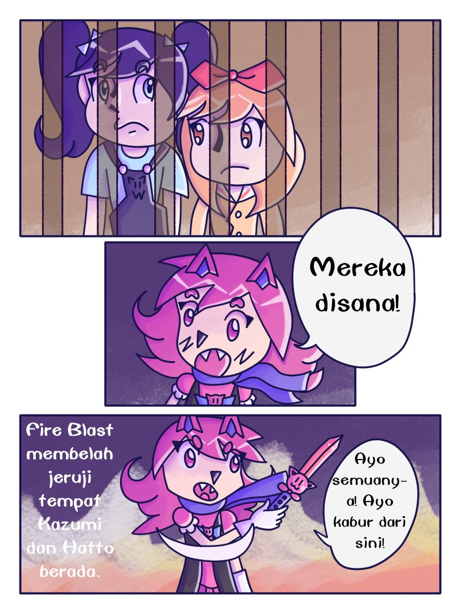 تويتر 𝓜𝓪𝓻𝓵𝓮𝔂 真里 Blm Stopasianhate على تويتر Wakuwaku Magical Warriors Catsclub Ch2 Pg 4 5 Wakuwaku 魔术战士猫猫俱乐部第1章第4 5页 漫画 可爱的 绘画 画 插图 插画 Komik Gambar Art