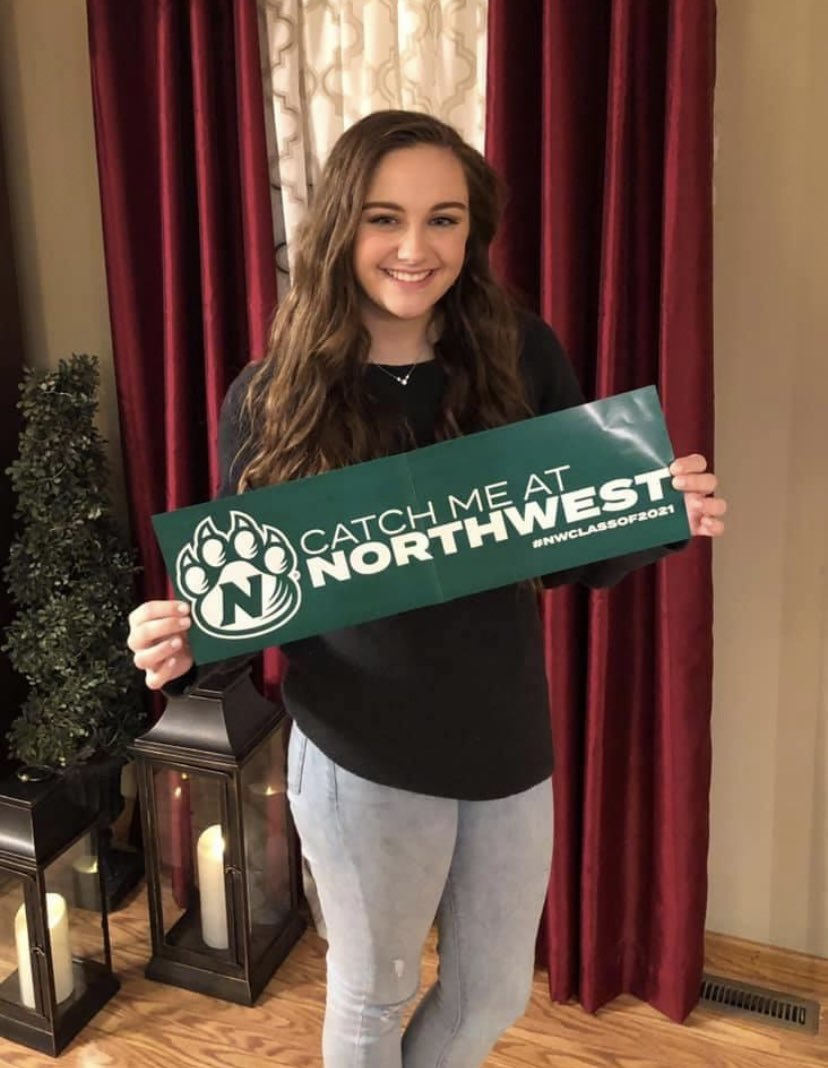 So excited to be continuing my musical career at NWMSU! #IChooseNW 💚🤍