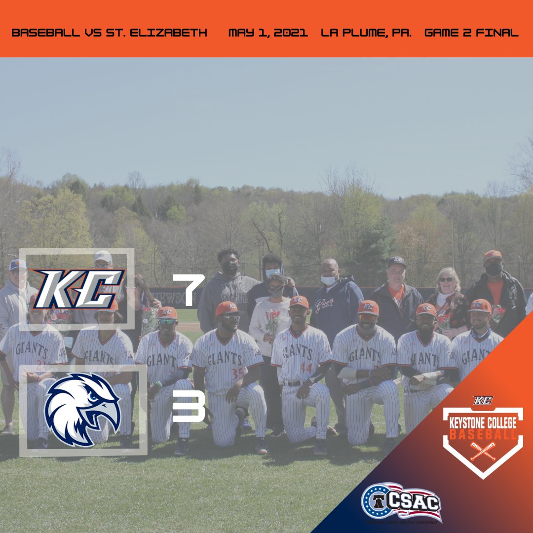 KCGiants's tweet photo. Baseball Enjoys Senior Day Sweep Over SEU

Link to the full story: https://t.co/xMABqmC5oh https://t.co/tPx1dA8p1L