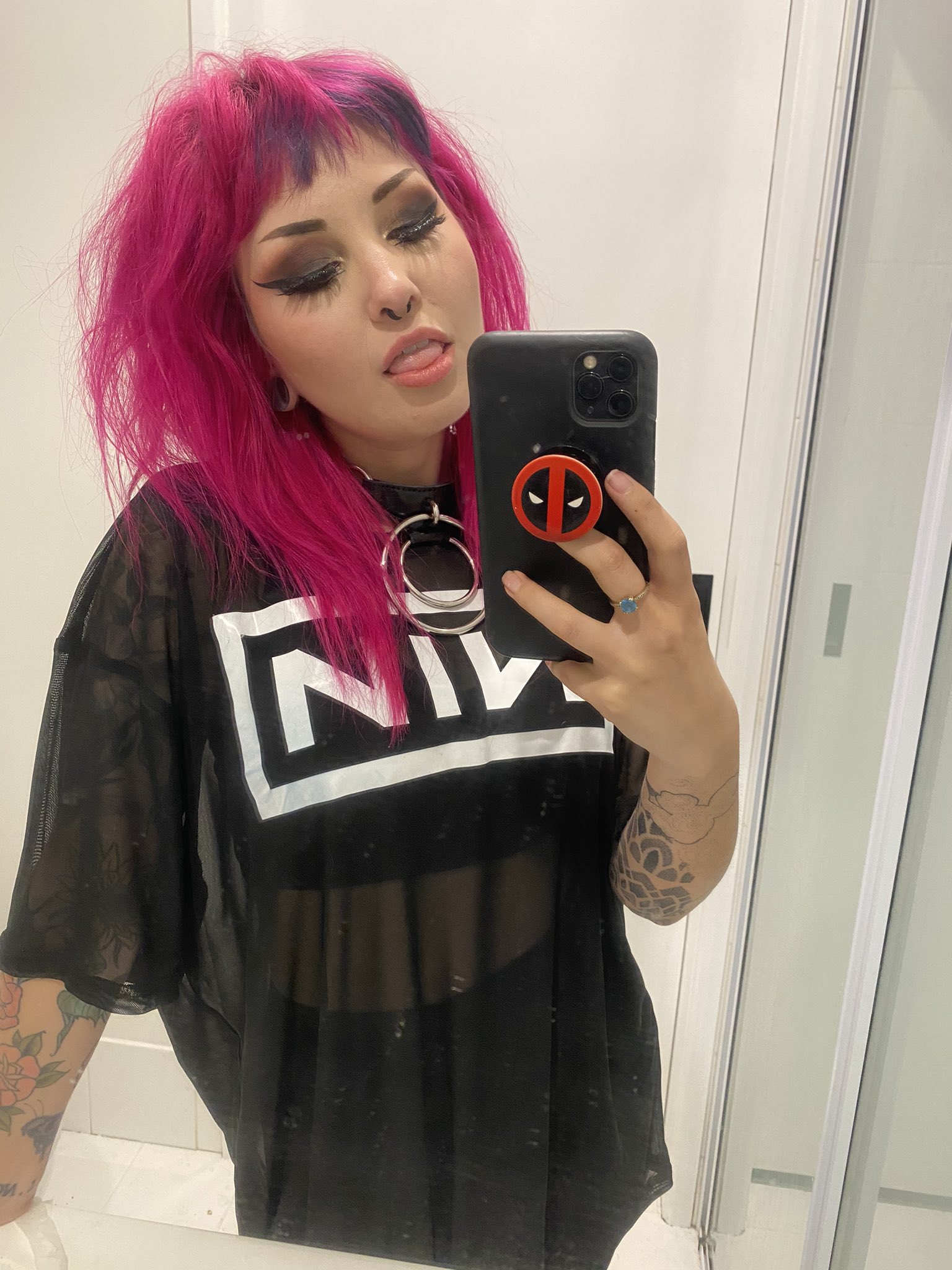 TW Pornstars - 1 pic. Arachnie 🖤. Twitter. About last night... 11:19 PM - 1 May 2021