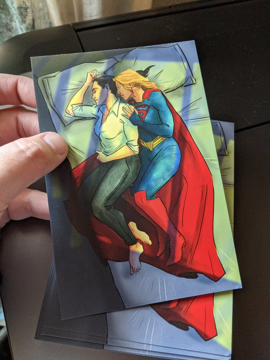 Oh. They are here and they are beautiful! 
#supercorp