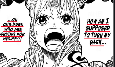 It's also interesting that Big Mom keeps on remarking about how the Straw Hats have so many interesting creatures on their crew and that so many now have a strangely friendly connection with her or similar character traits, like Nami sharing her maternal instinct.