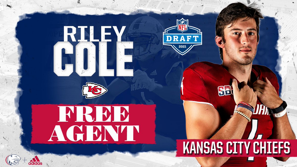 #JagNation ➡️ #ChiefsKingdom❗❗❗

Congratulations <a href="/Rileyc44/">Riley cole</a> on signing with the defending AFC Champions!!!

#LEO