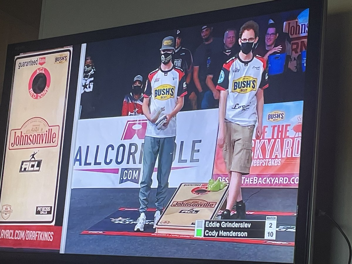 31 bags in a roll and a new broadcast record. <a href="/CHcornhole/">Cody Henderson</a> Local Stroker!