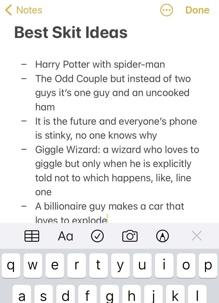 StevenLeaves's tweet photo. Hey Elon. Bit of a comedy nerd here, maybe I can help out https://t.co/bbF85cQFmP