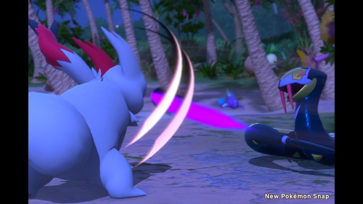 げそ ザングースとハブネークが Newポケモンスナップ Newpokemonsnap Nintendoswitch