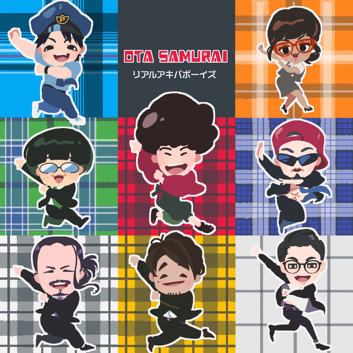 ゴールデンウィークsns展覧会 似顔絵も描いてるよ 可愛い似顔絵を愛情 京あめこのイラスト