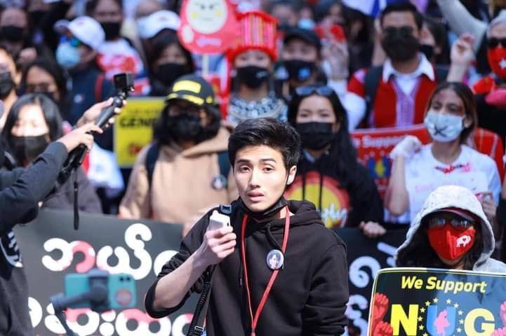 GLOBAL SPRING REVOLUTION was held in Time Square, New York, United States welcoming the new NUG government and protesting against the dictatorship.

#May2Coup
#WhatsHappeningInMyanmar
#SpringRevolution