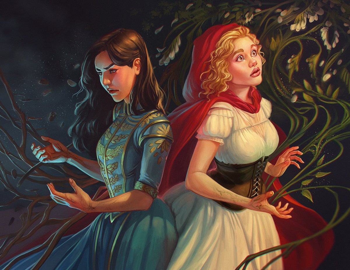 And Red and Neve by  @NicoleDealArt (I know I already posted this today but it’s just so pretty)