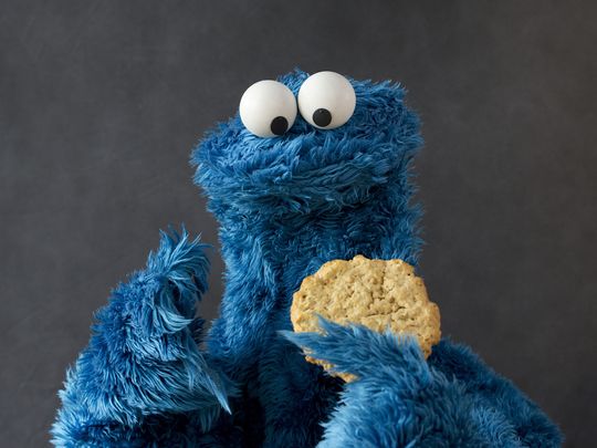 COOKIE MONSTER as BOROMIRInescapably tempted by something round.