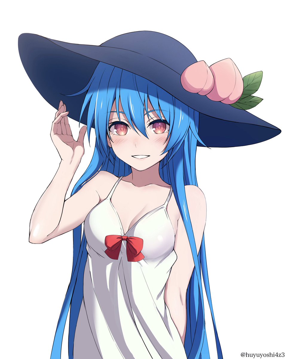 祥冬 お絵描き 微笑む天子 イラスト 東方 比那名居天子 絵描きさんとつながりたい 祥冬 お絵描き 微笑む天子 イラスト 東方 比那名居天子 絵描きさんとつながりたい