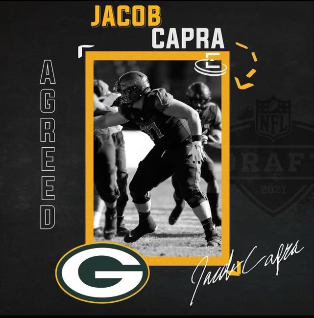 Congrats to Jacob Capra on signing with the greenbay packers!!! #itsgreattobeahillmen #gopackgo