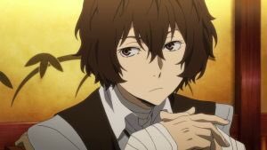 dazai osamu, bungo stray dogs. again another very personal one to me. the distinct lack of humanity is smth i deal with (tying into identity issues) and hiding my emotions/feeling fake in my own body is smth i know all too well idk i could go on abt this but dazai bpd real