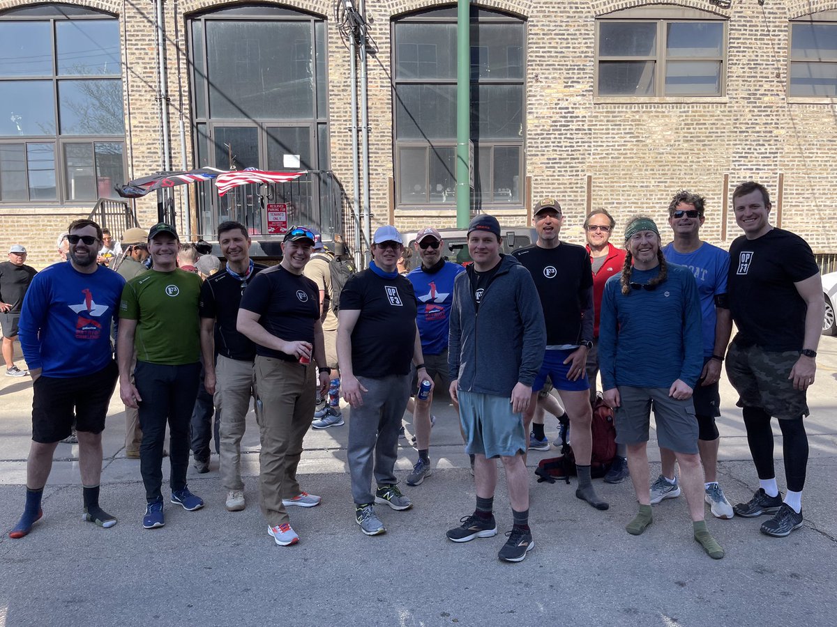 F3ParksAndWreck's tweet image. 05/01 : While men pushed ea other at the Sat. AOs, 

13 got after it onna @GORUCK #StarCourse. 

1 for the 50 miler
4 for the Marathon +
8 crushed the 12 miler. 

Solid work, men!!
