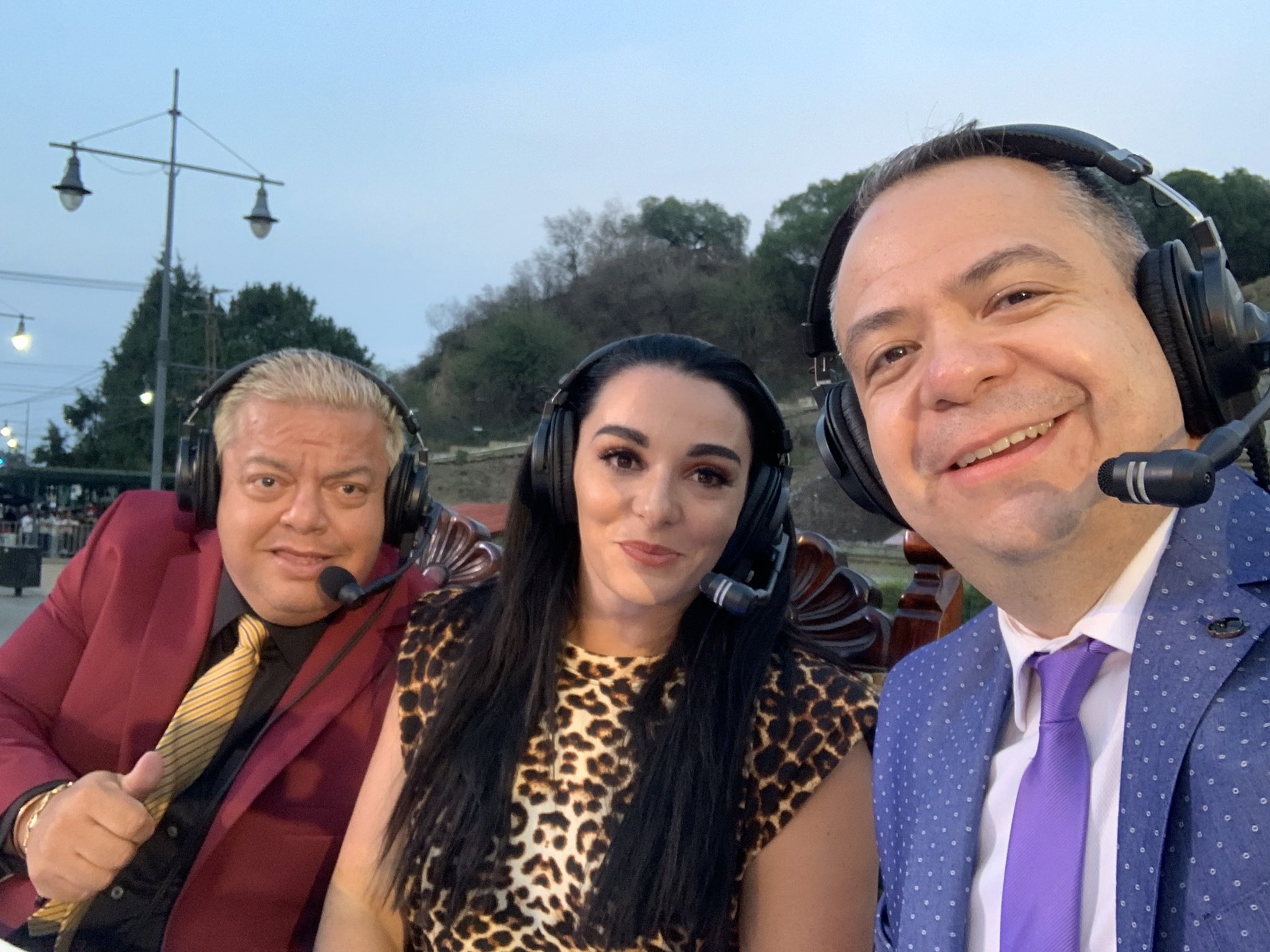 Deonna Purrazzo estuvo comentando en Rey de Reyes.
