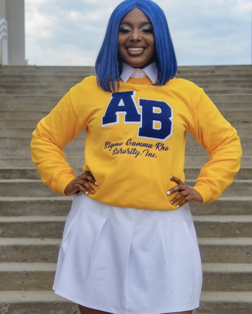 ABPoodles1932's tweet photo. Congratulations to Soror Dakota Wilson, Spr2019. She has her DEGREE in Health Science with a concentration in Therapeutic Studies. AB is so so sooo proud of you, and you’ll truly be missed 💙🥳 #askABoutus #SGRHOGrad #foreverAB https://t.co/r95d0QEFzs
