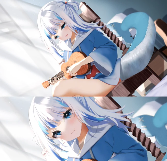 ウクレレが沁みる🎻

#gawrt 