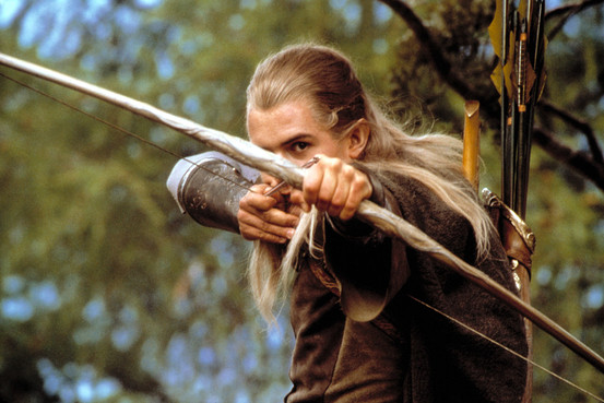 GONZO as LEGOLAS GREENLEAFWho else can pull off those acrobatic battle moves?