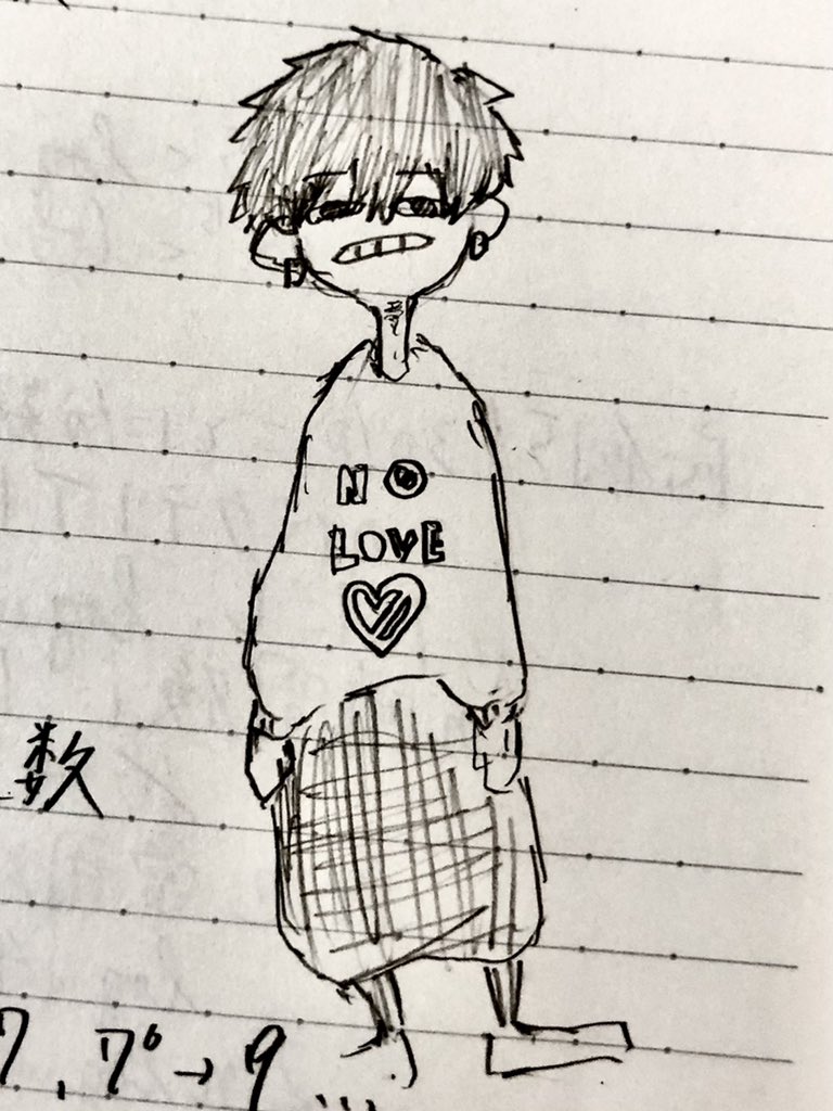 前に描いてたらしい
数2のノートより 